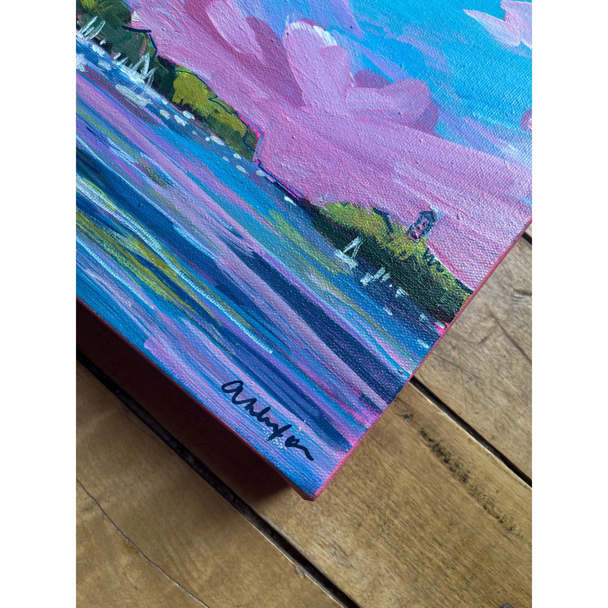 Vignettes 17 | Original Painting | 8x10-Amy Dixon Art + Design