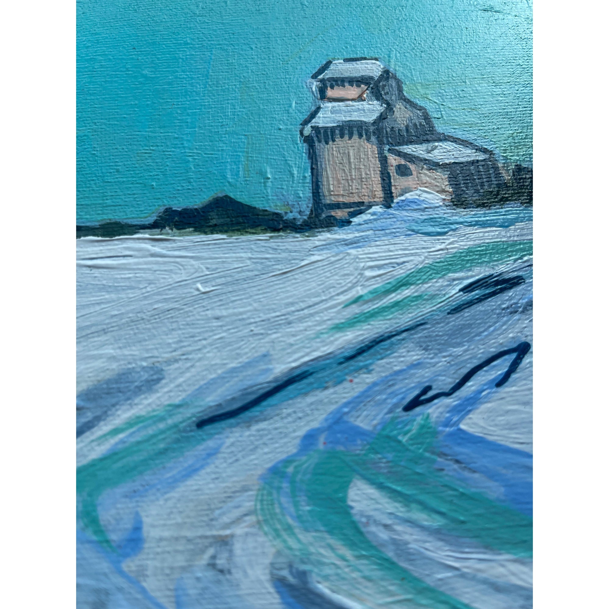 Vignettes 18 | Original Painting | 8x10-Amy Dixon Art + Design