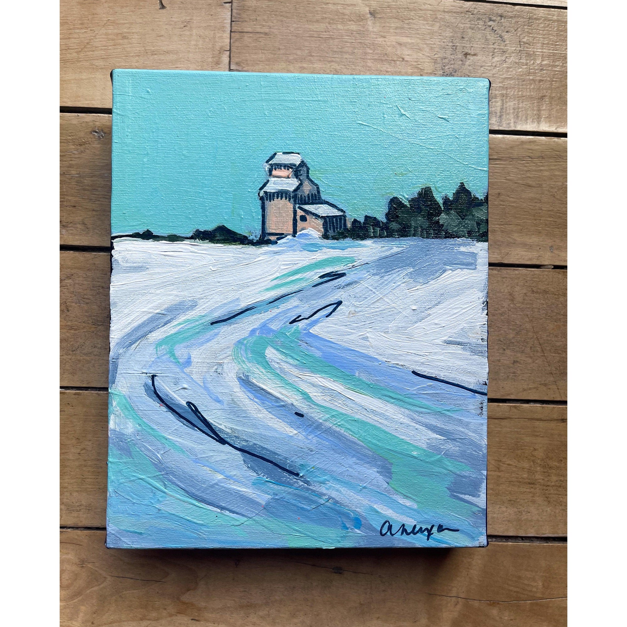 Vignettes 18 | Original Painting | 8x10-Amy Dixon Art + Design