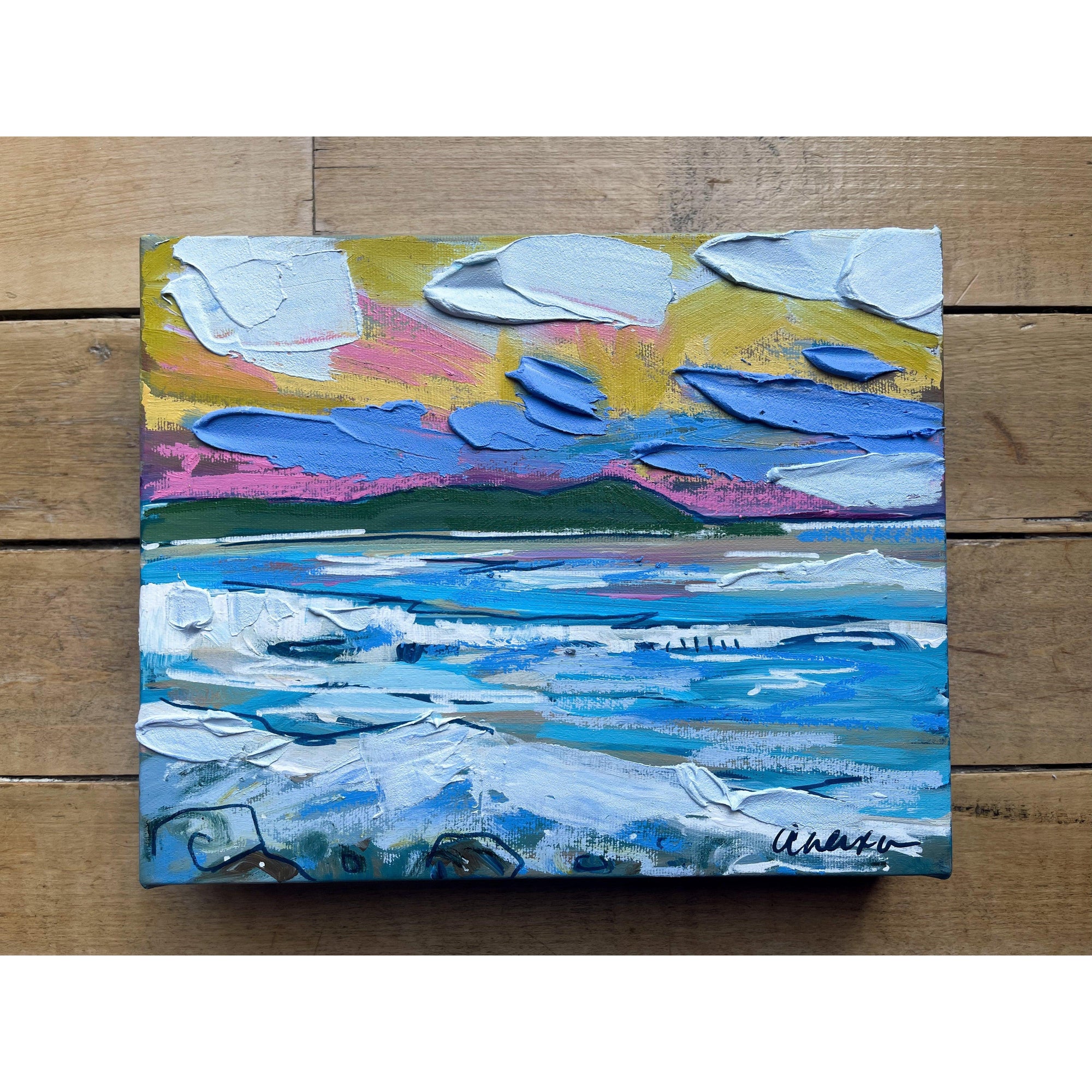 Vignettes 19 | Original Painting | 8x10-Amy Dixon Art + Design
