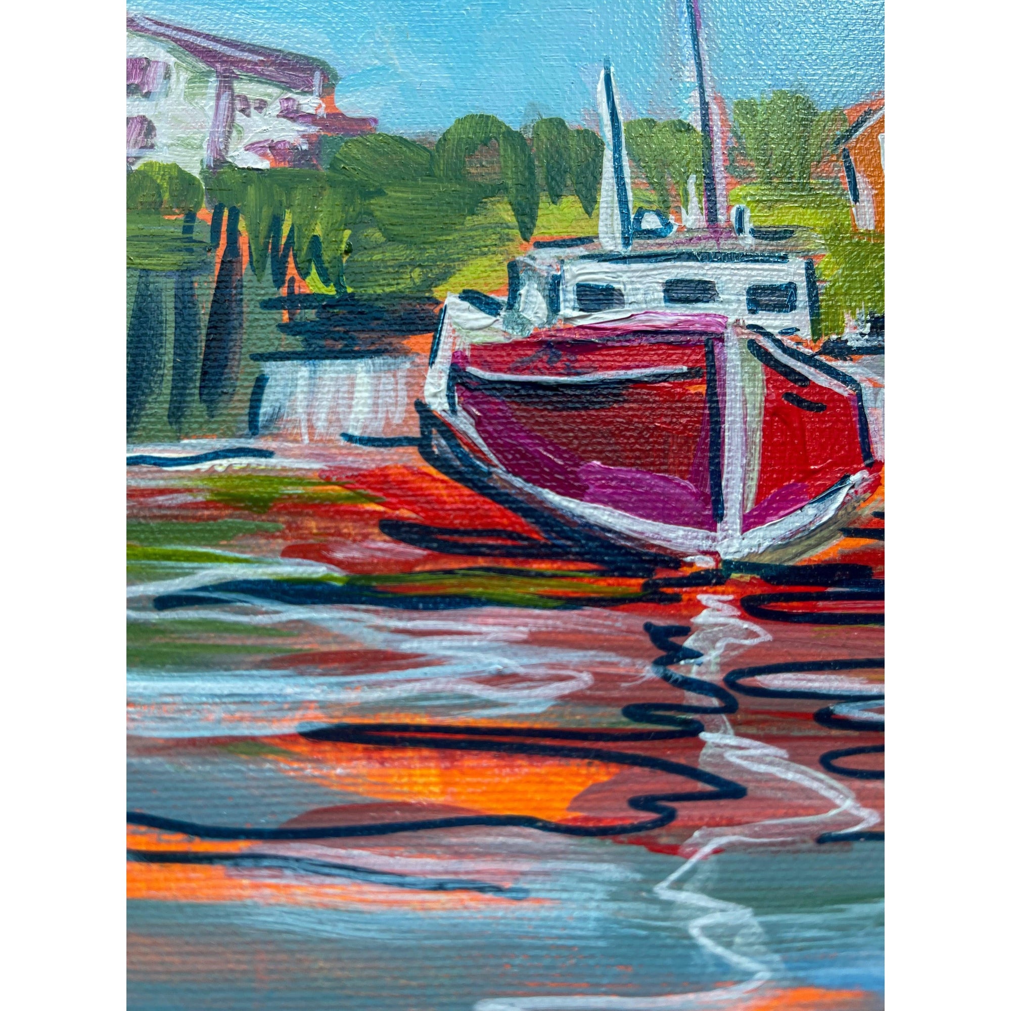Vignettes 2 | Original Painting| 8x10-Amy Dixon Art + Design