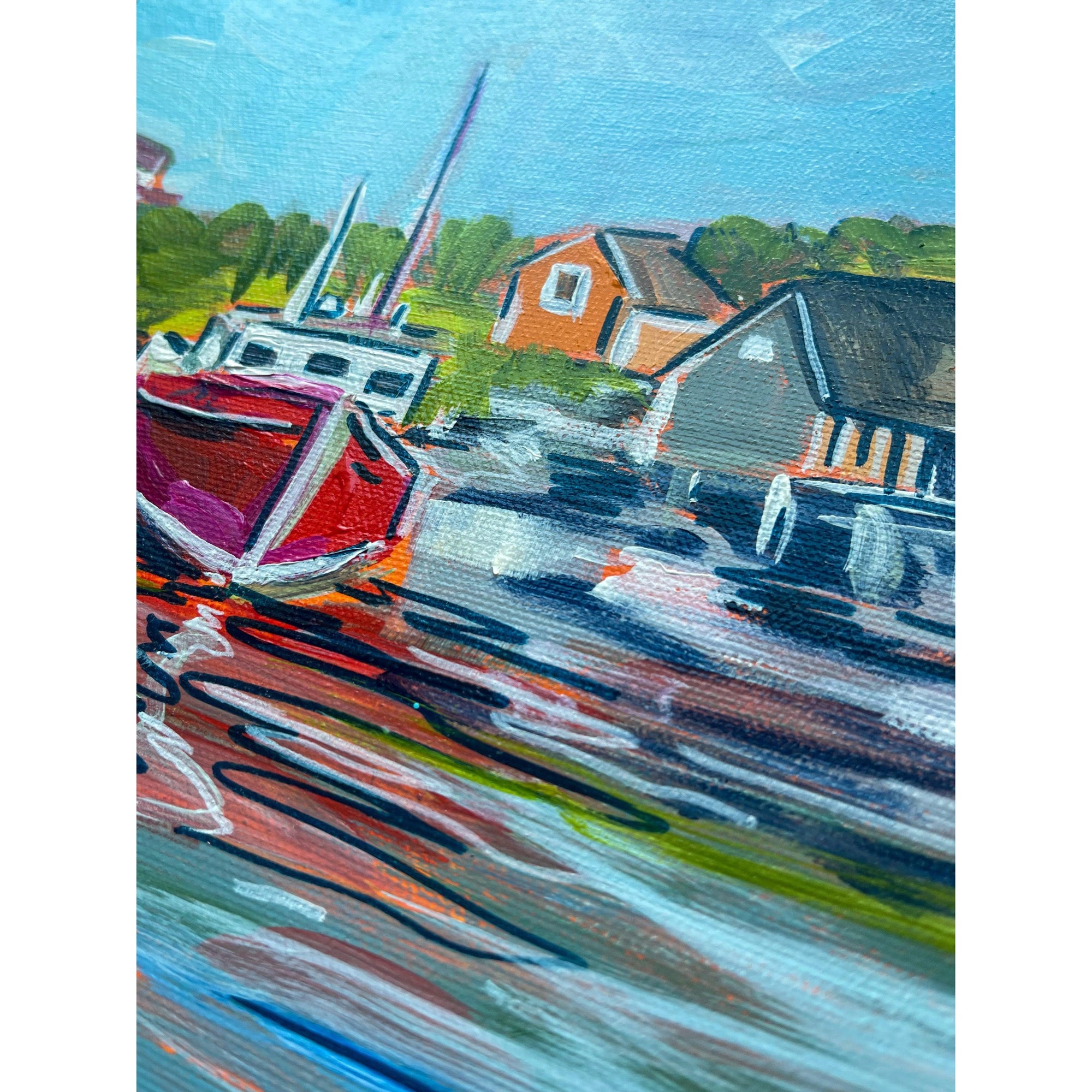 Vignettes 2 | Original Painting| 8x10-Amy Dixon Art + Design