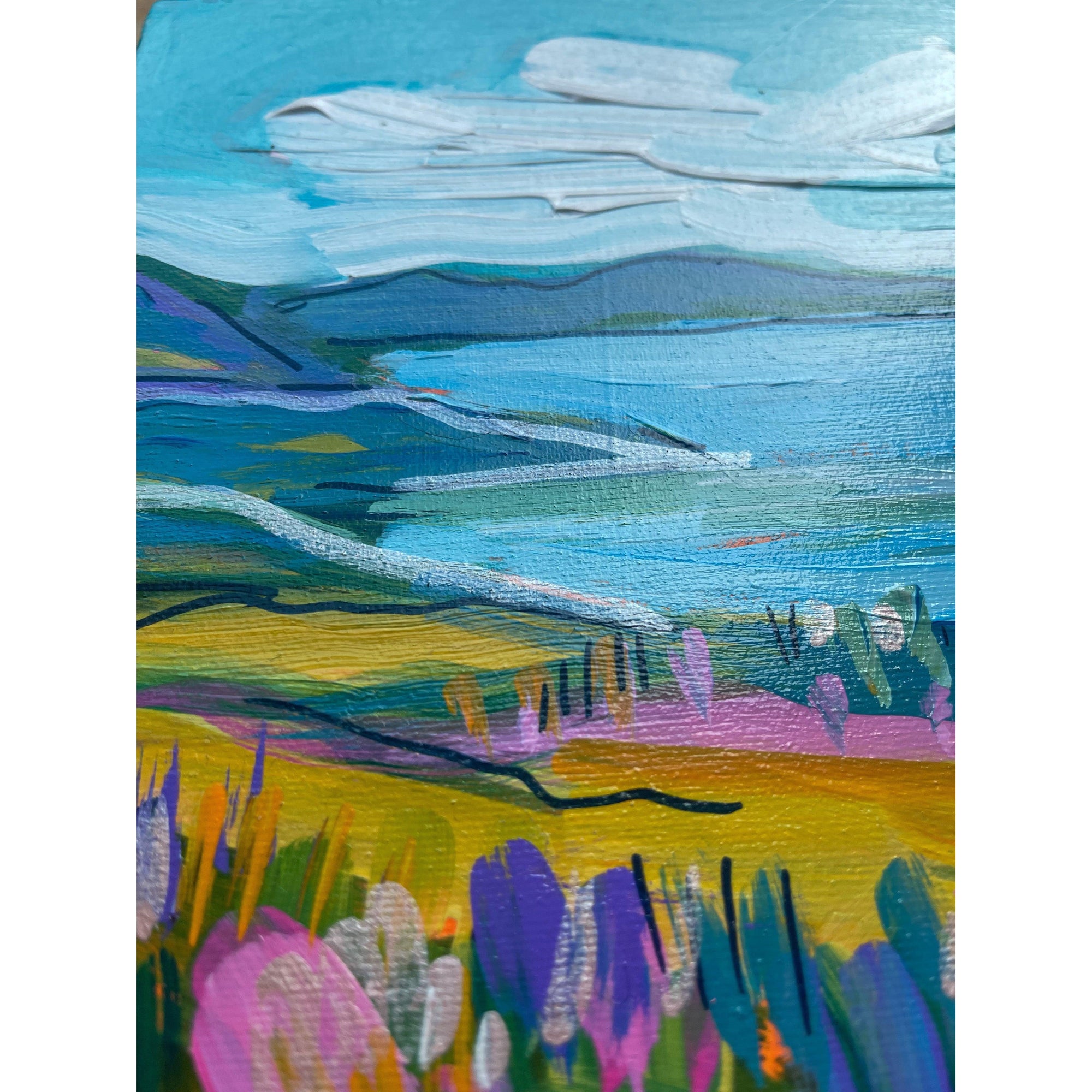 Vignettes 20 | Original Painting | 8x10-Amy Dixon Art + Design