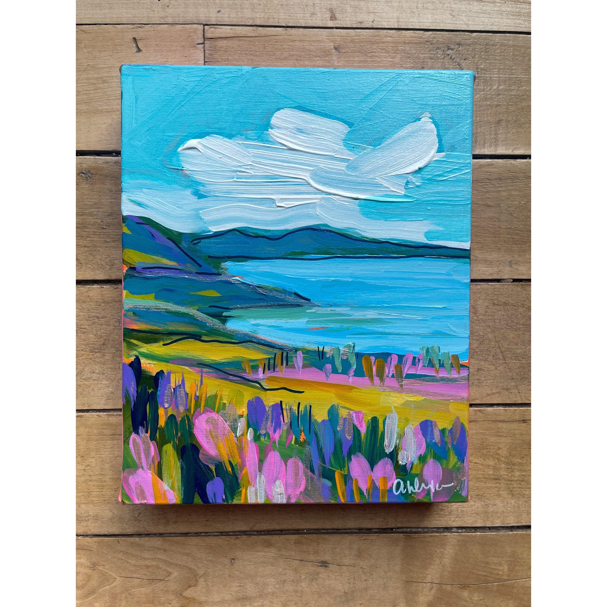 Vignettes 20 | Original Painting | 8x10-Amy Dixon Art + Design