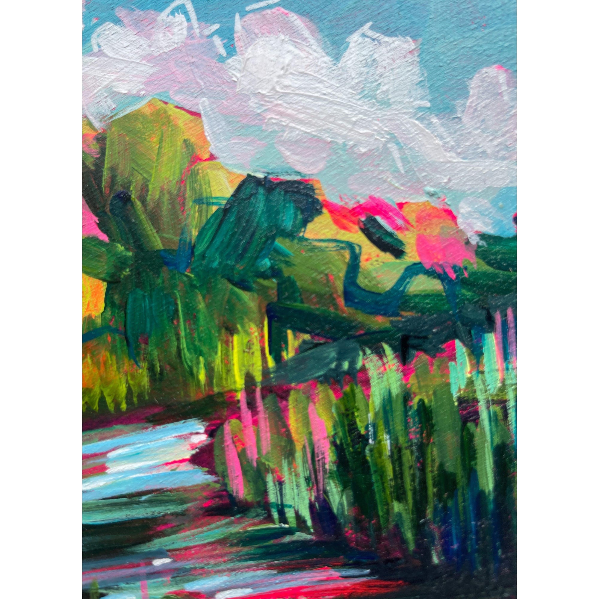 Vignettes 27 | Original Painting | 8”-Amy Dixon Art + Design