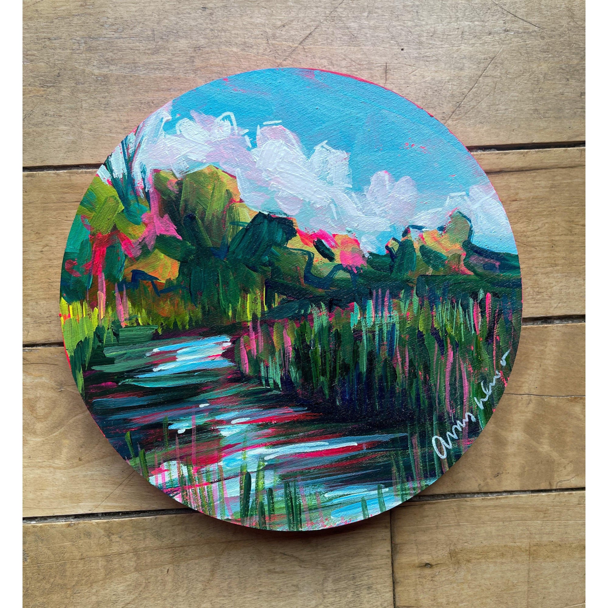 Vignettes 27 | Original Painting | 8”-Amy Dixon Art + Design
