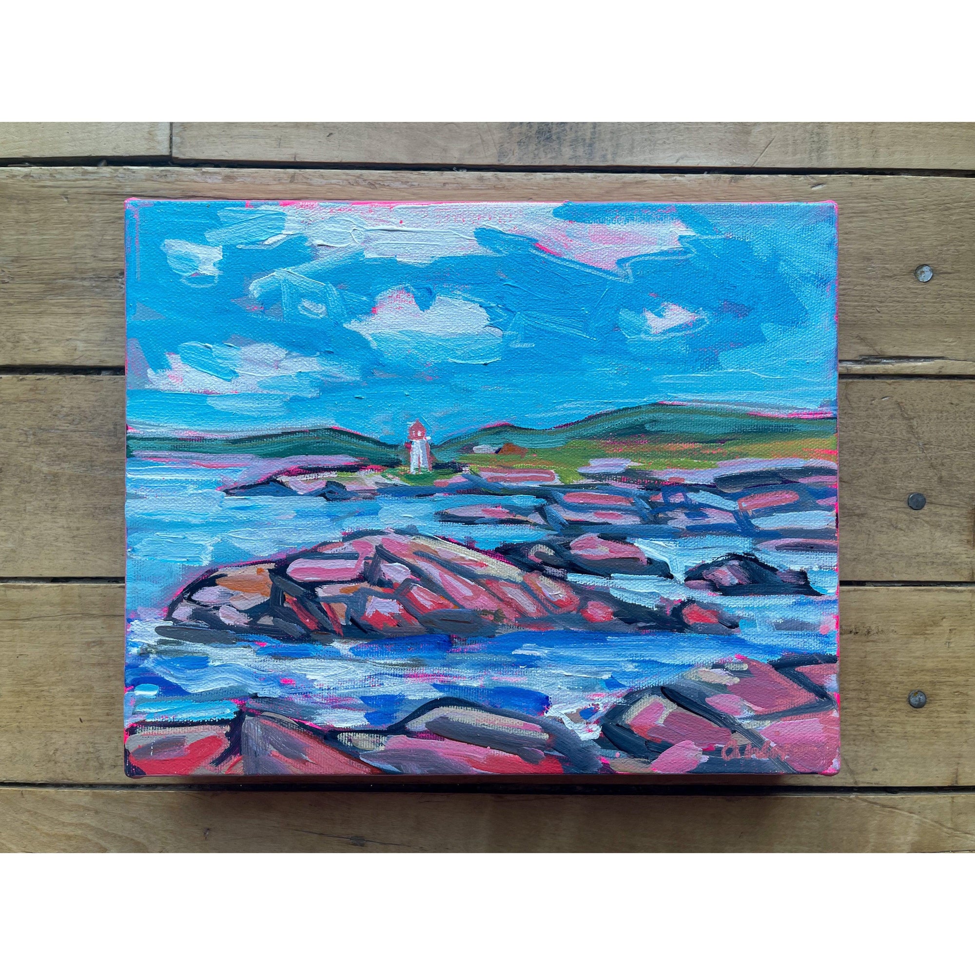 Vignettes 3 | Original Painting| 8x10-Amy Dixon Art + Design