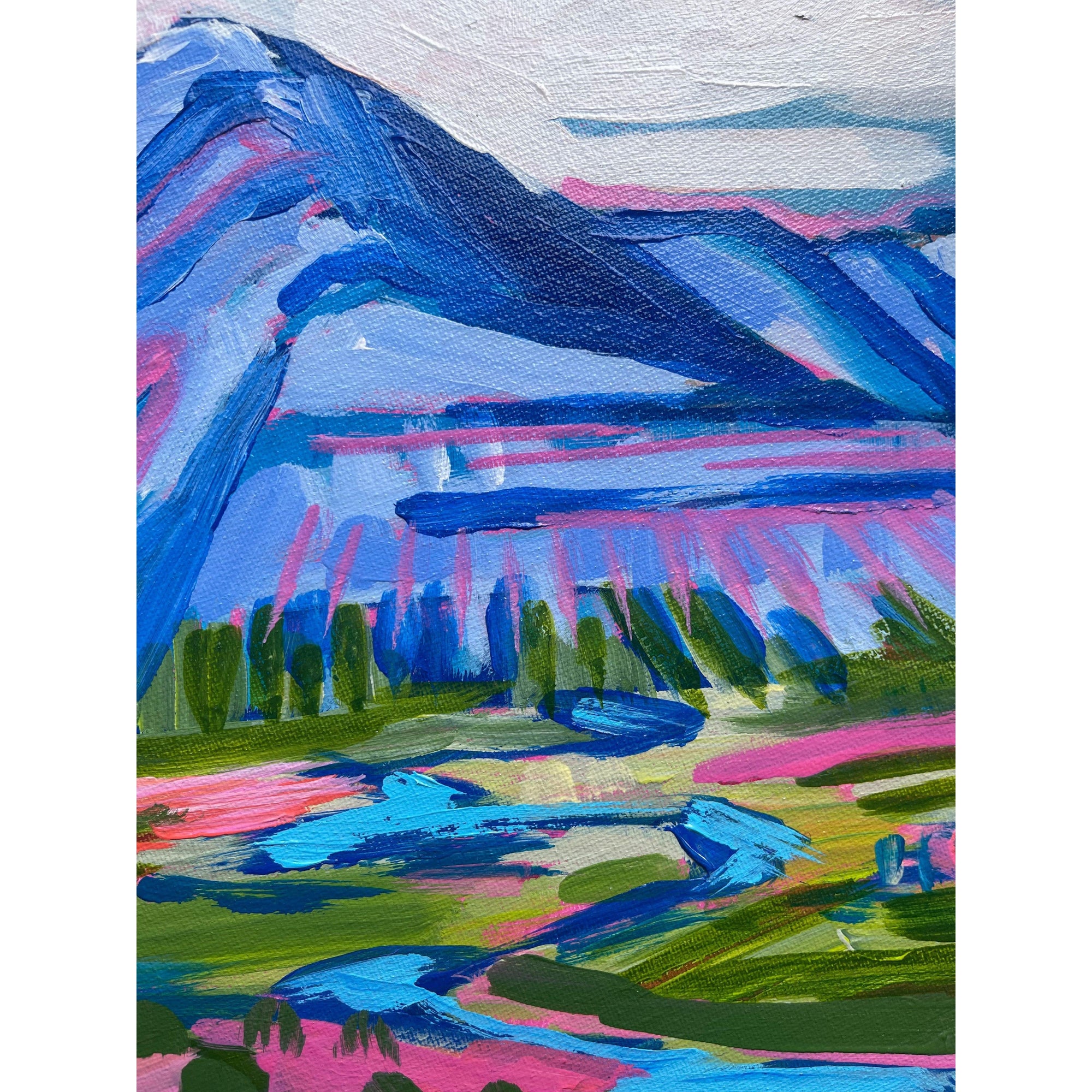 Vignettes 34 | Original Painting | 13”-Amy Dixon Art + Design