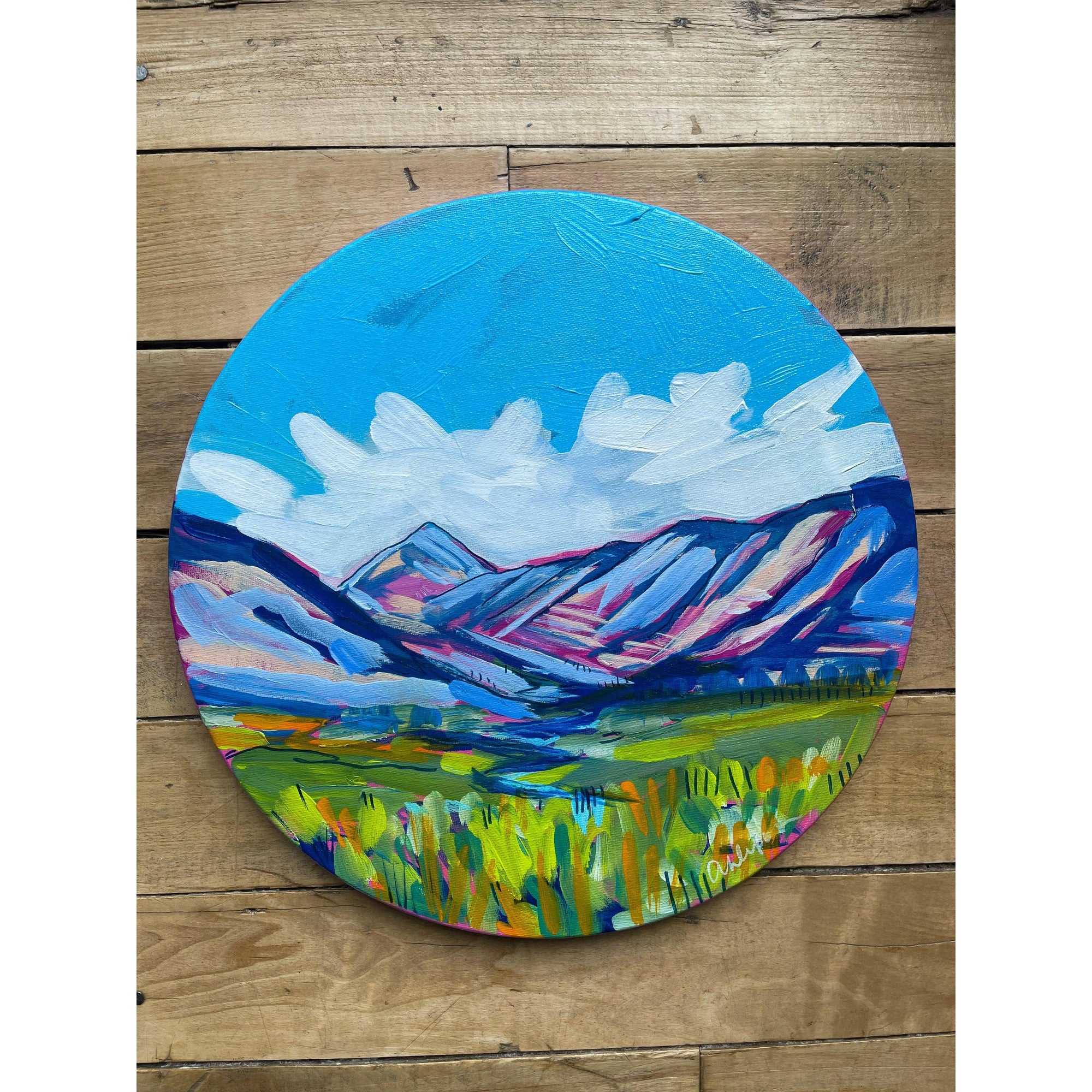 Vignettes 35 | Original Painting | 13”-Amy Dixon Art + Design