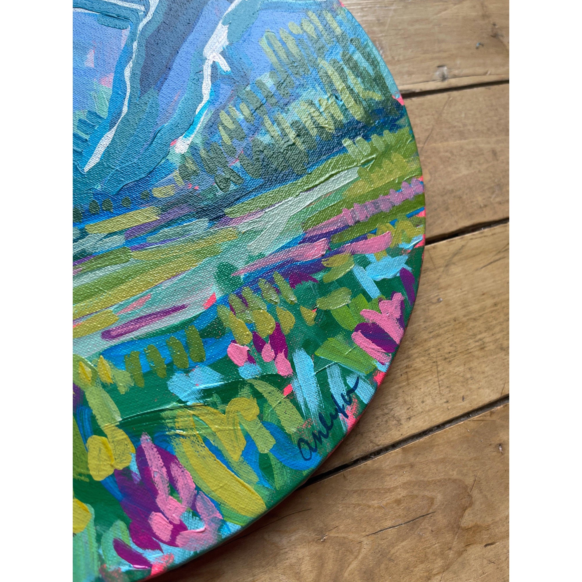 Vignettes 37 | Original Painting | 13”-Amy Dixon Art + Design
