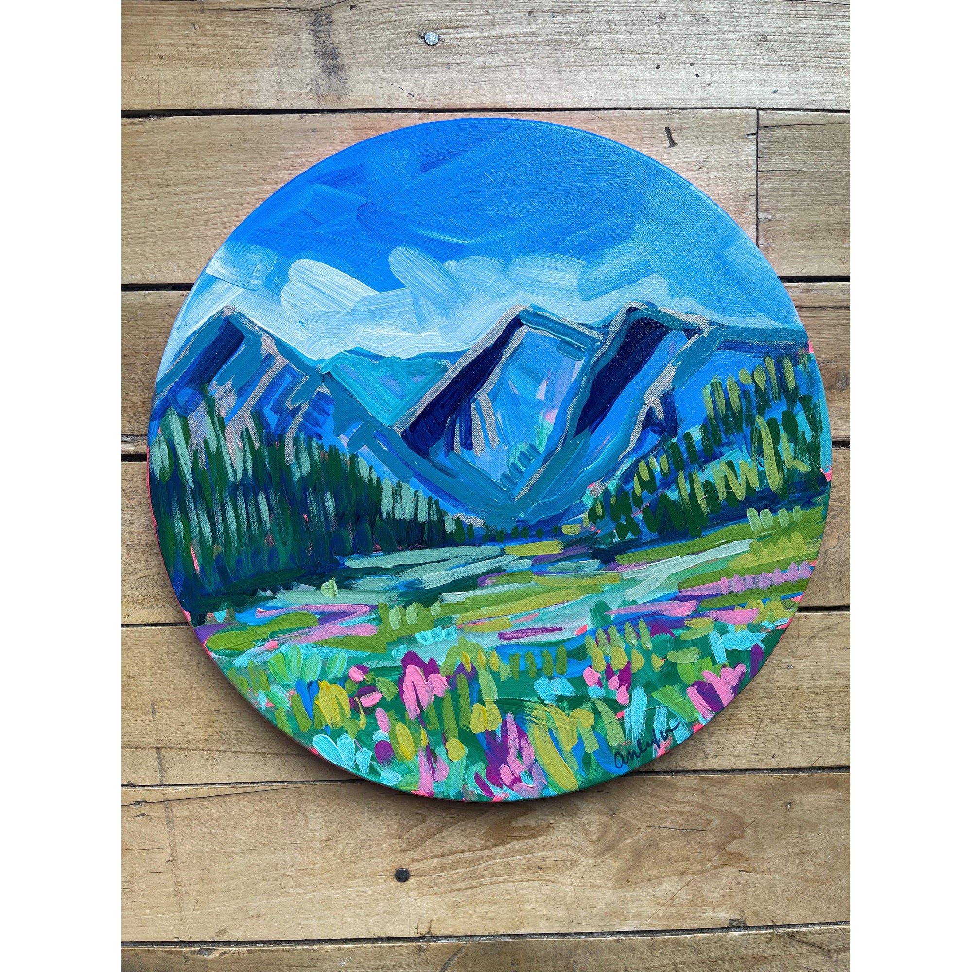Vignettes 37 | Original Painting | 13”-Amy Dixon Art + Design