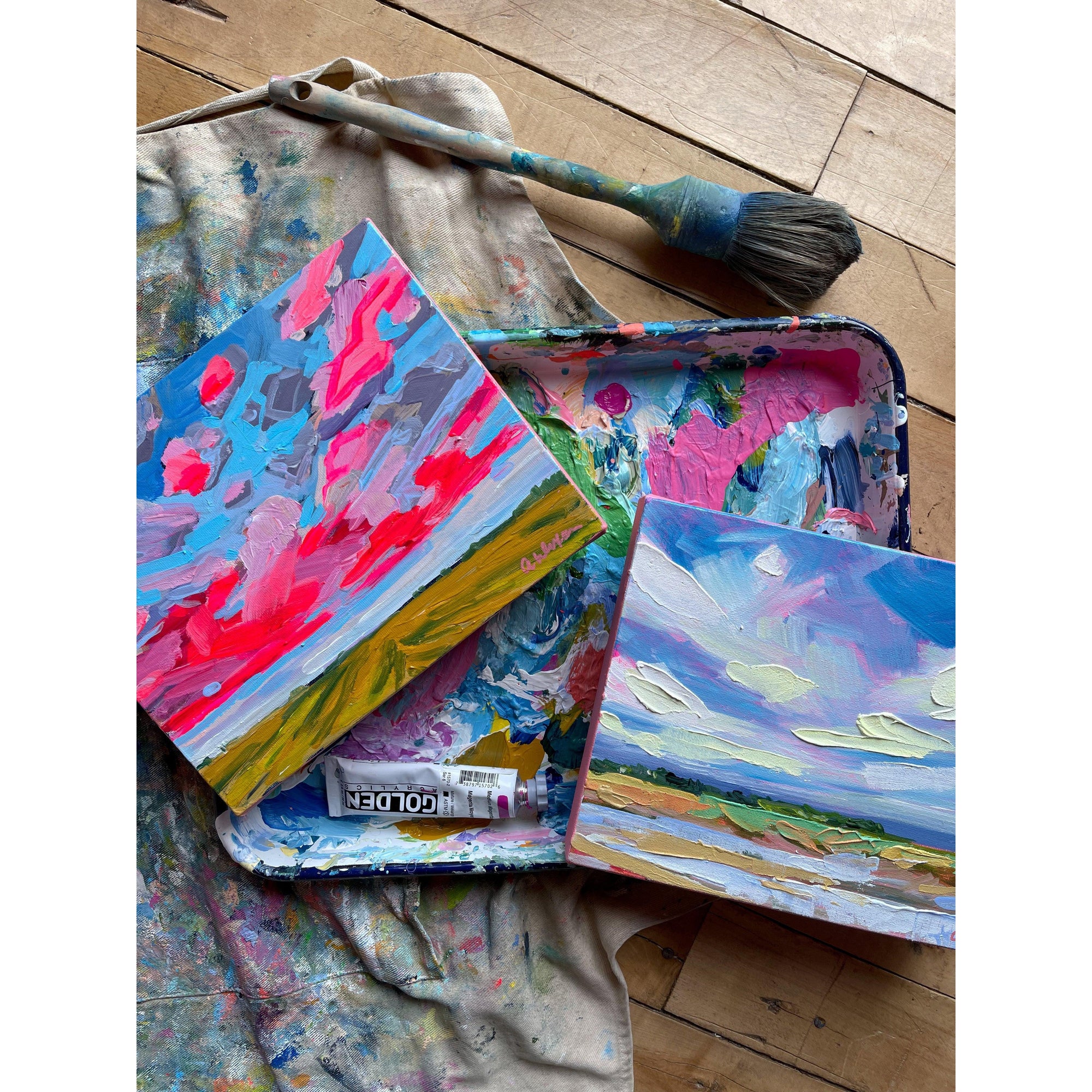Vignettes 7 | Original Painting | 8x10-Amy Dixon Art + Design