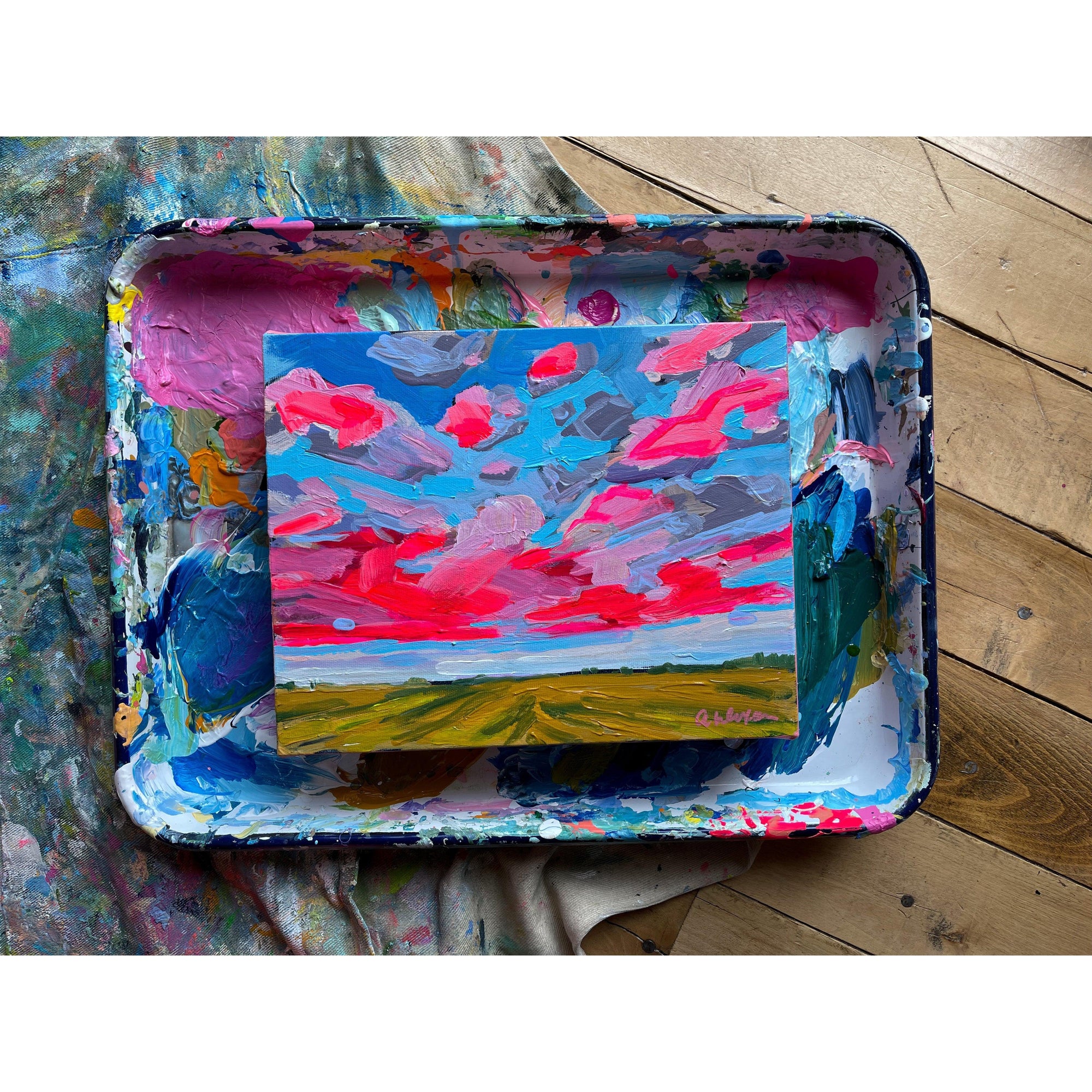 Vignettes 7 | Original Painting | 8x10-Amy Dixon Art + Design