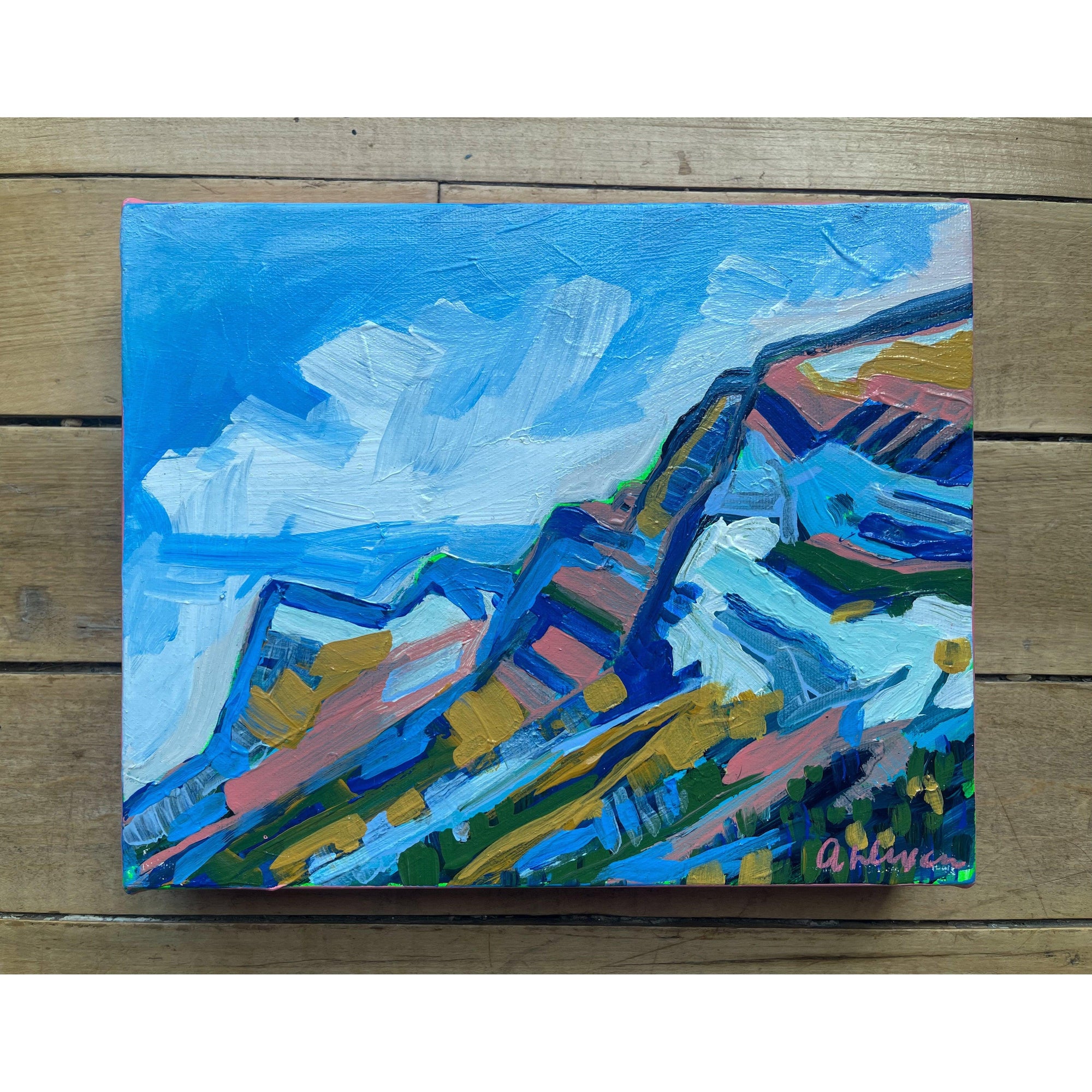Vignettes 9 | Original Painting | 8x10-Amy Dixon Art + Design