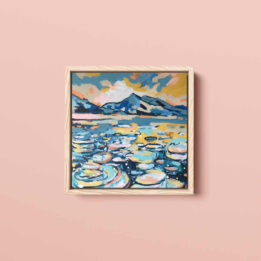 Abraham Lake | Fine Art Print-Art Print-Amy Dixon Art + Design