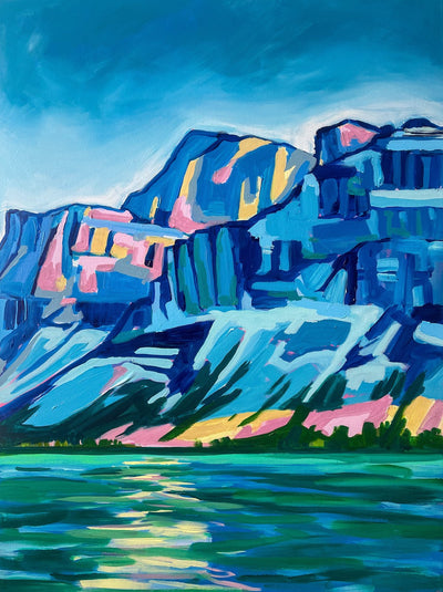 Bow Lake, 30x40 inches