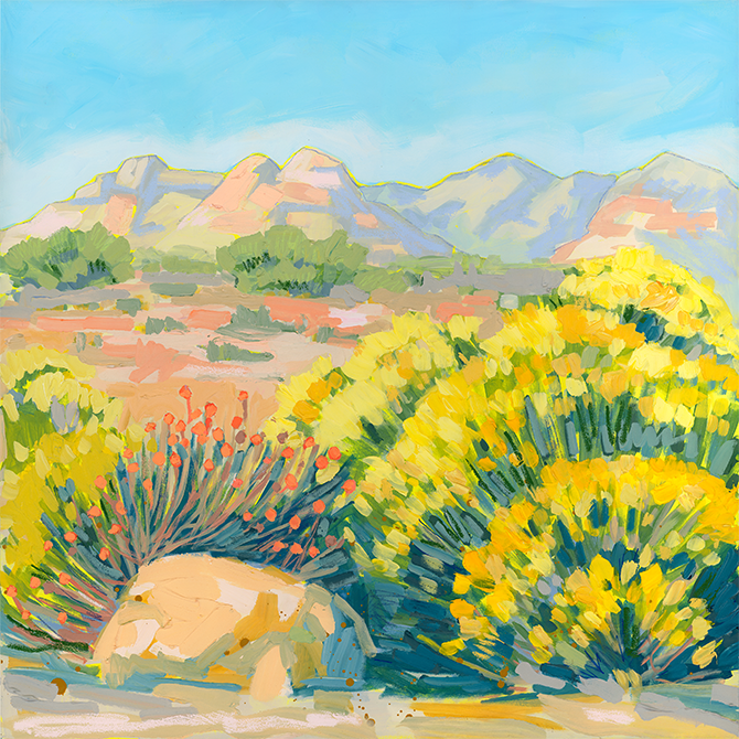 Desert Glow I | Fine Art Print