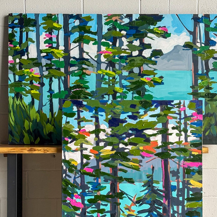 Edge of the Lake, 60x36