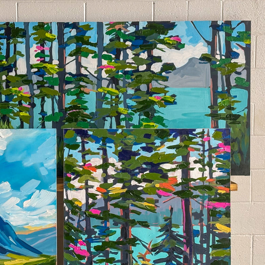Edge of the Lake, 60x36