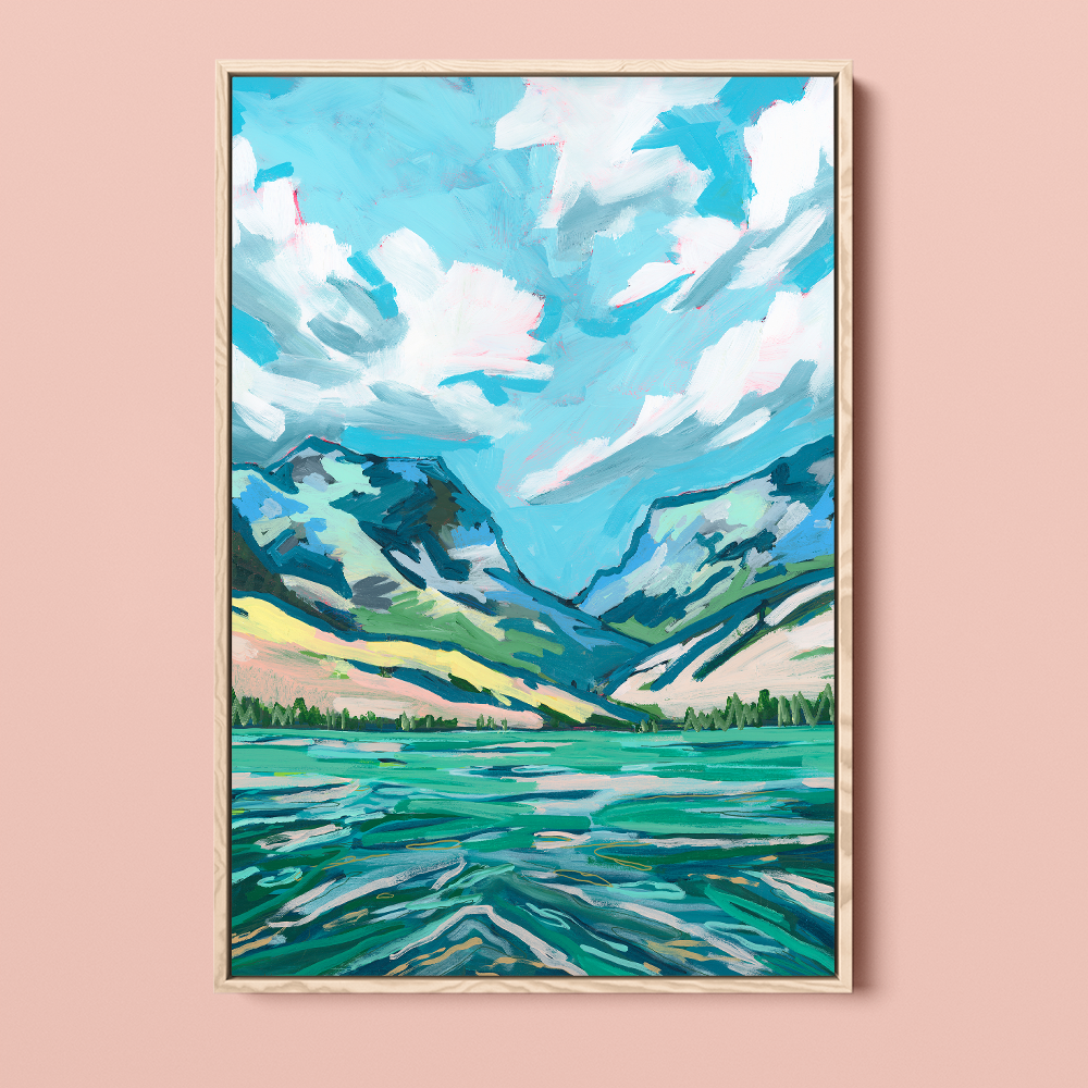 Emerald Lake II | Fine Art Print-Art Print-Amy Dixon Art + Design