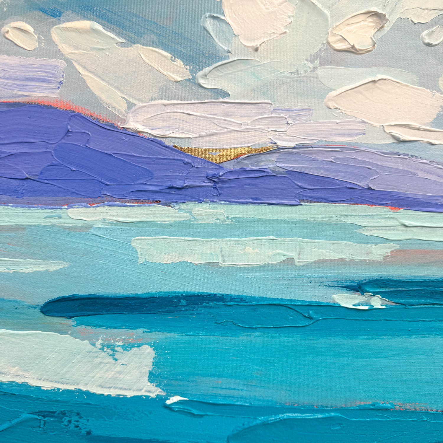 Endless Blue, 72x24