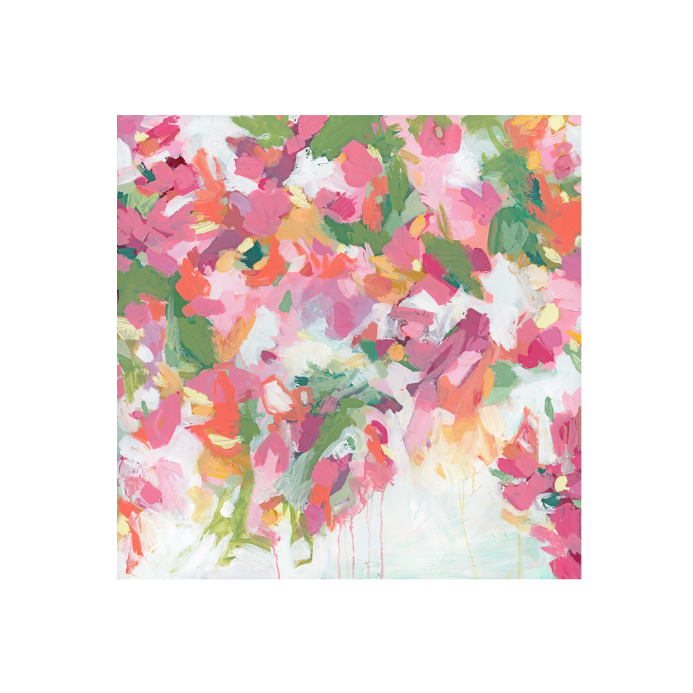 Flourish V | 20x20 | Sizing Error-Amy Dixon Art + Design