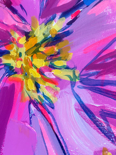 Flower Walk, 40x70 inches