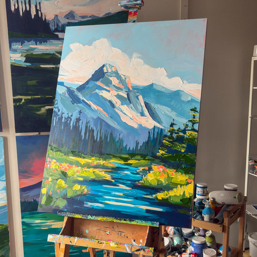 Into The Valley, 36x48