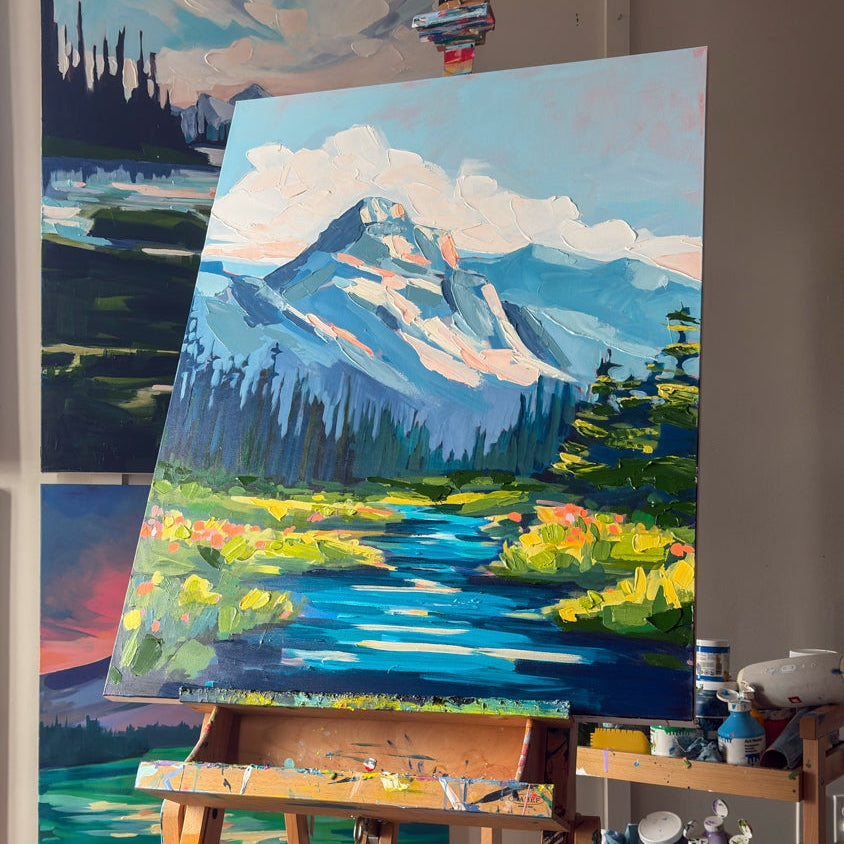 Into The Valley, 36x48