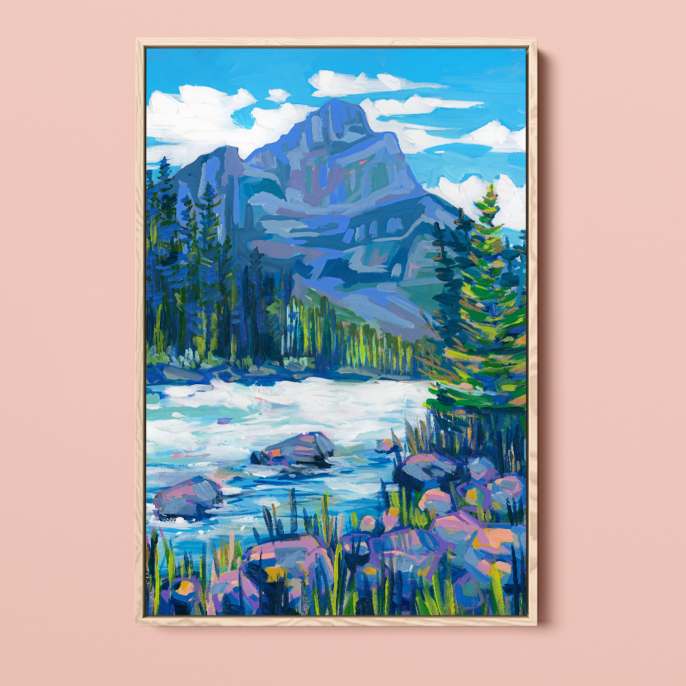 Kicking Horse II | Fine Art Print-Art Print-Amy Dixon Art + Design