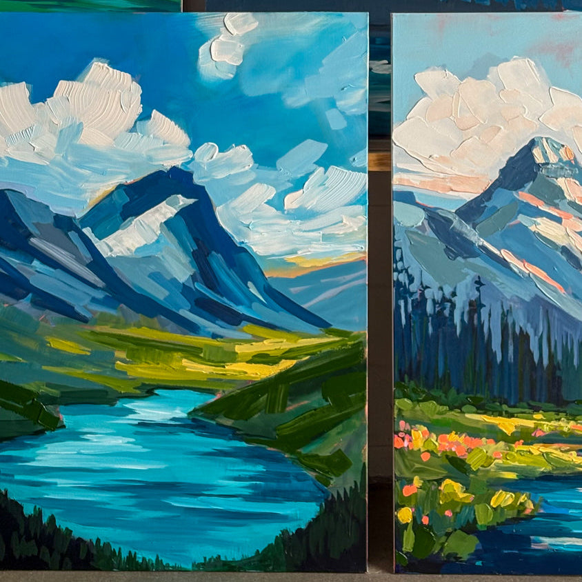 Lake O'Hara, 36x48