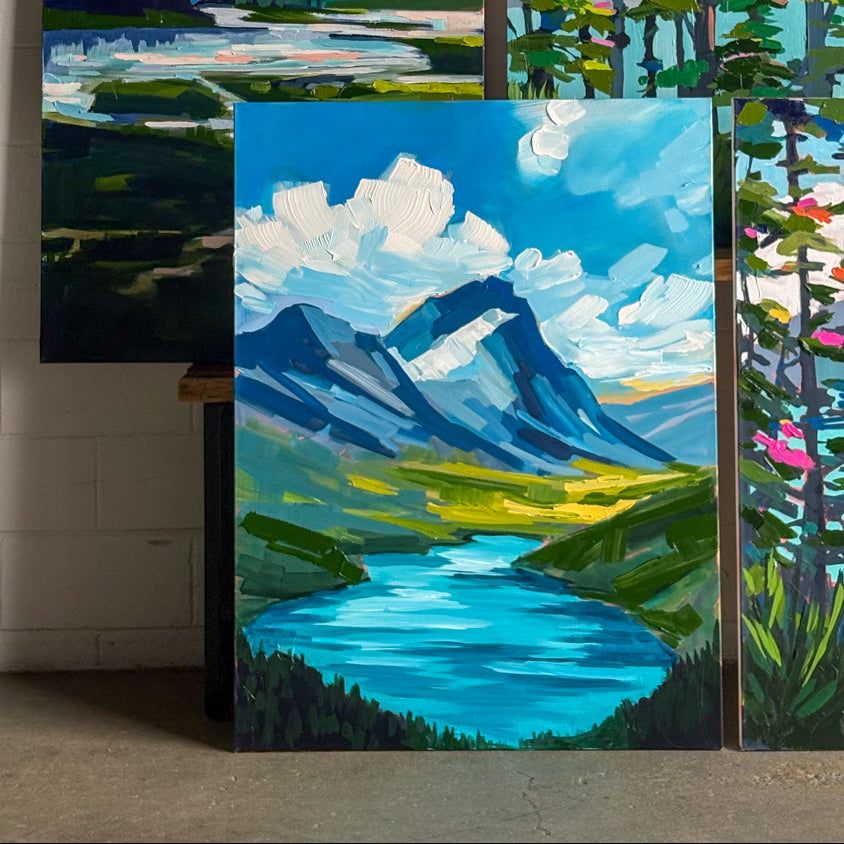 Lake O'Hara, 36x48
