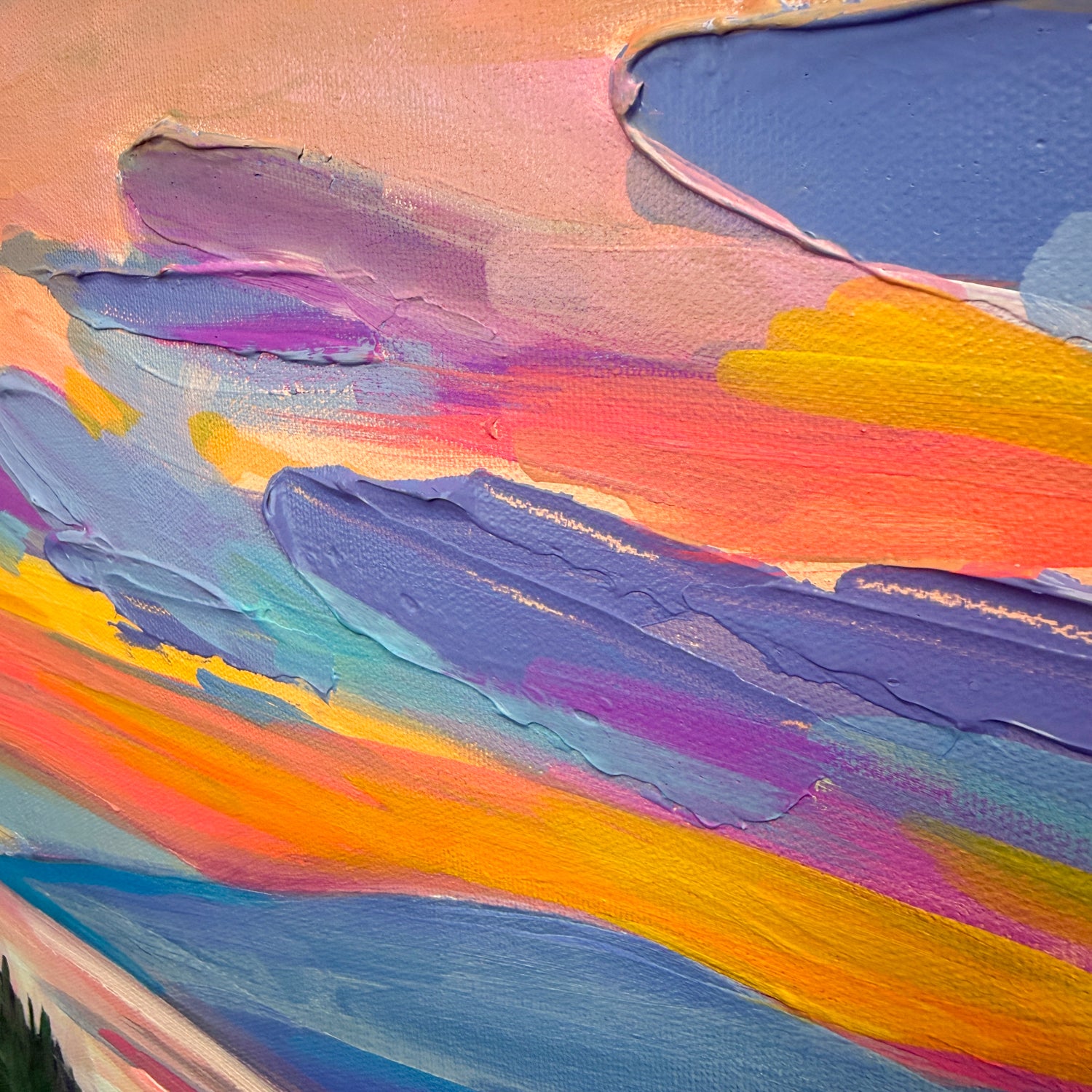 Lavender Hour, 48x24