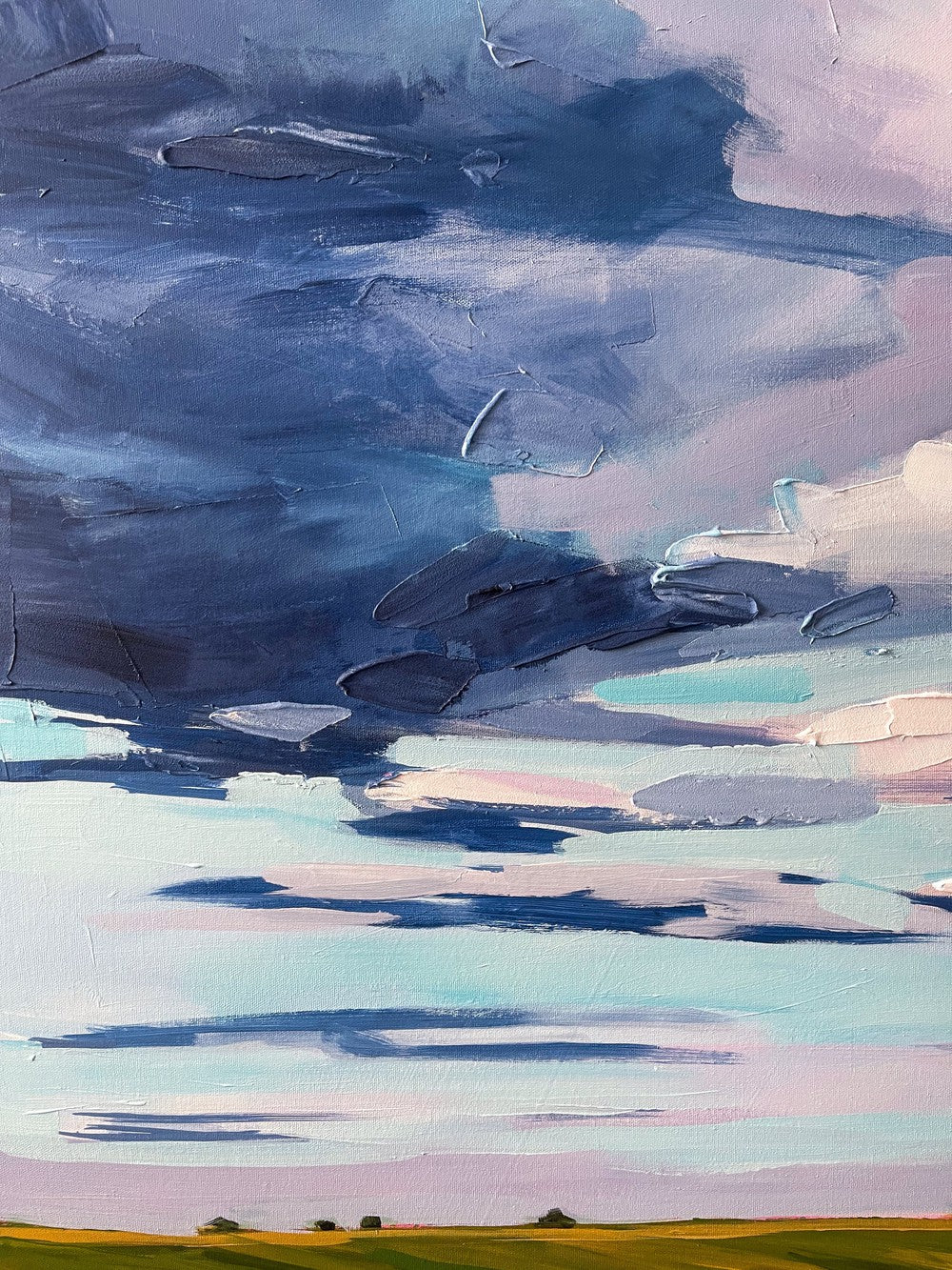 Lavender Mist, 40x30 inches