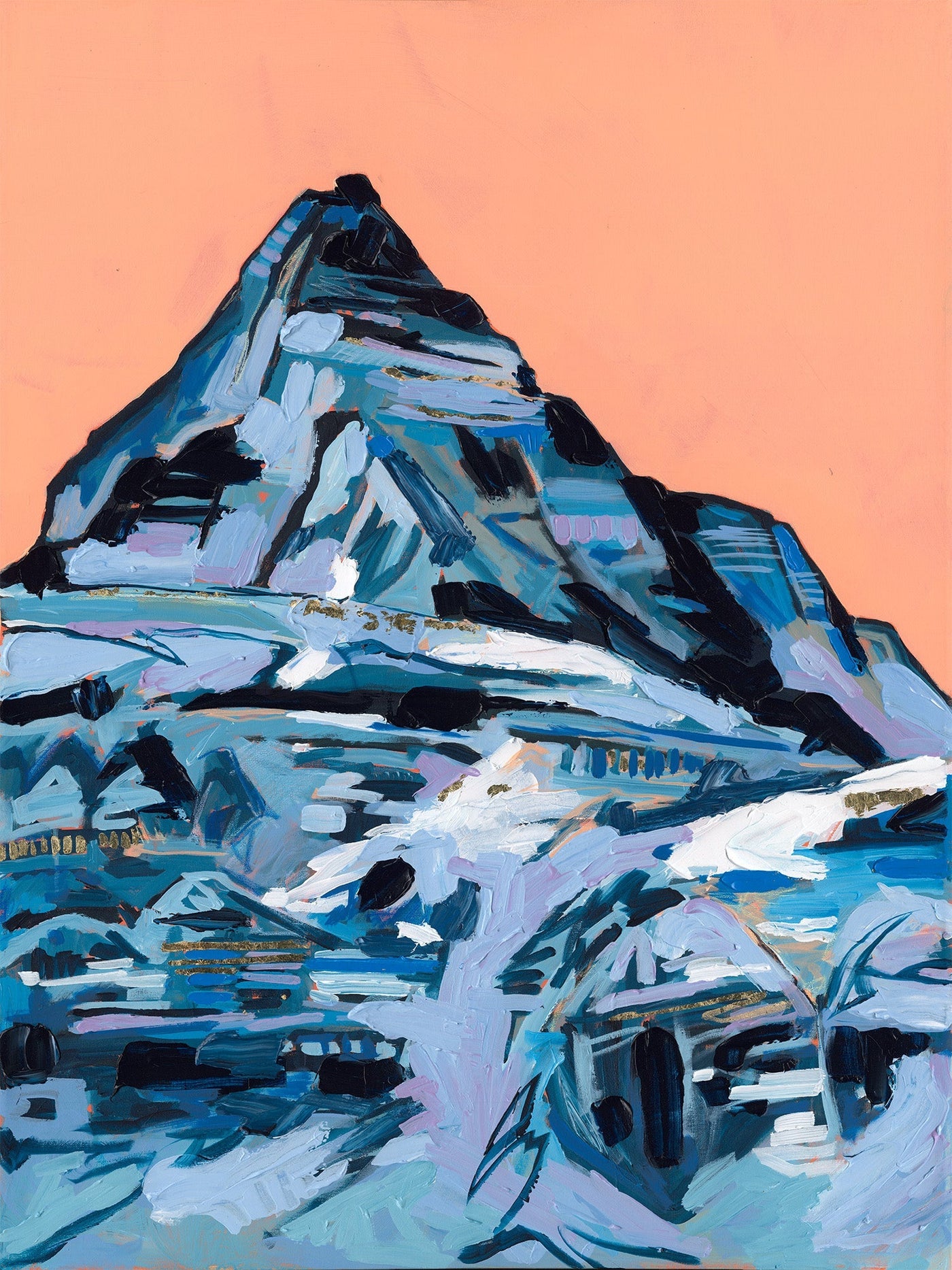 Mount Assiniboine, 36x48