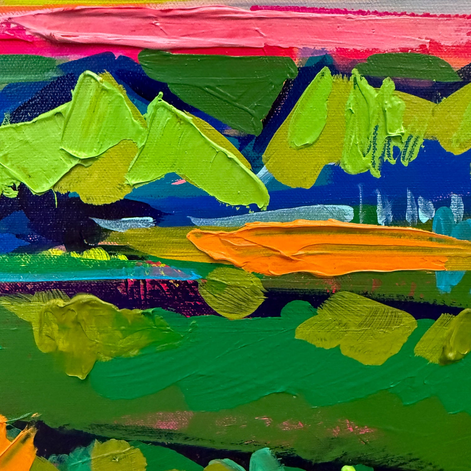 Naramata Rows, 36x48