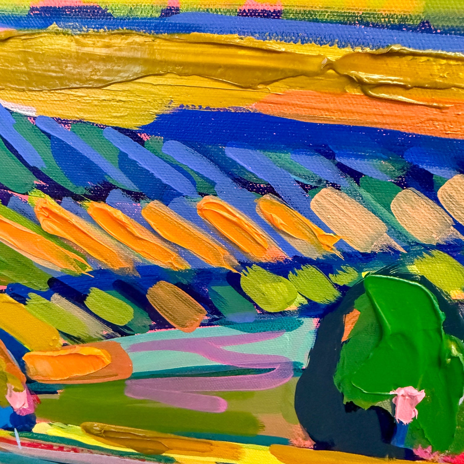 Naramata Rows, 36x48