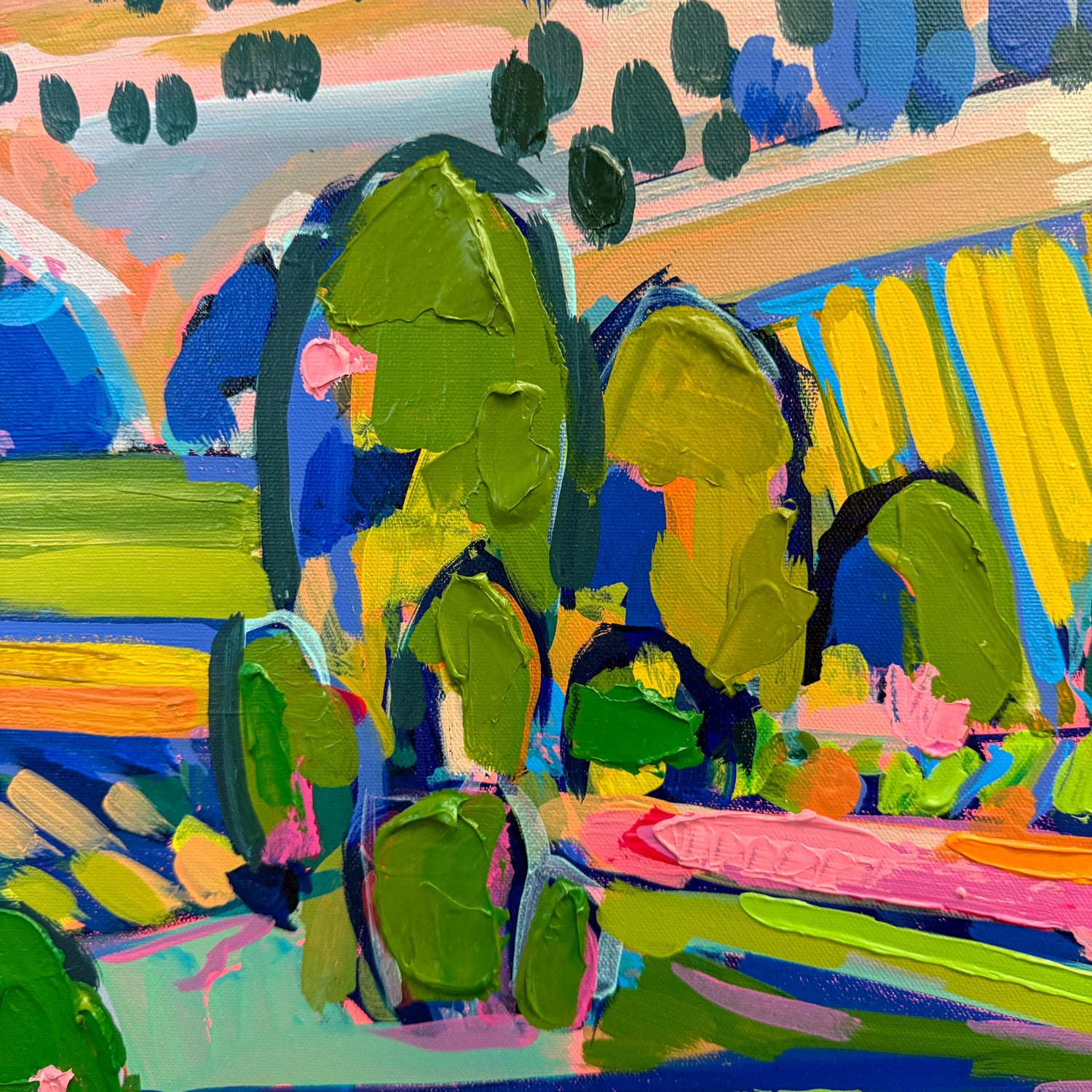 Naramata Rows, 36x48