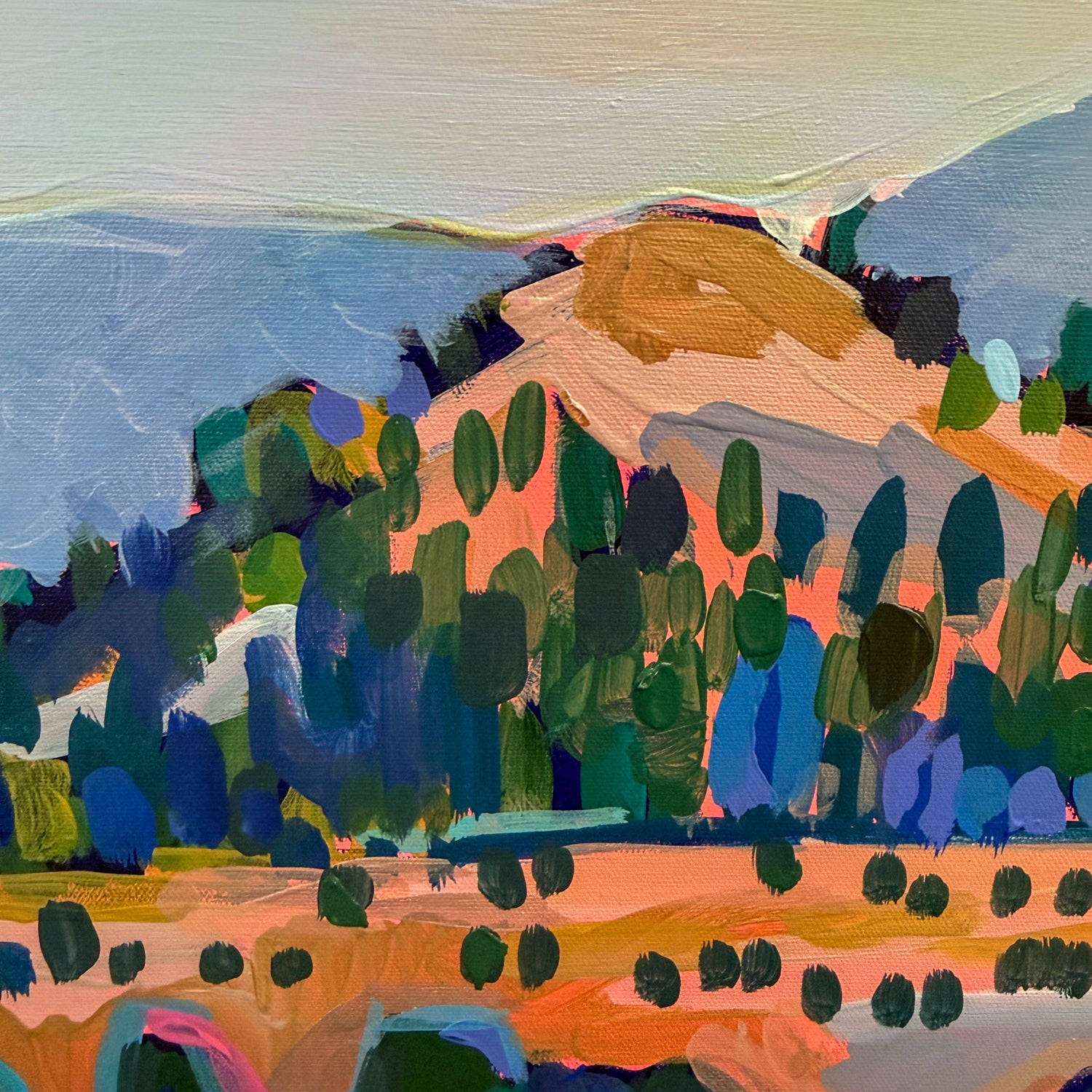 Naramata Rows, 36x48