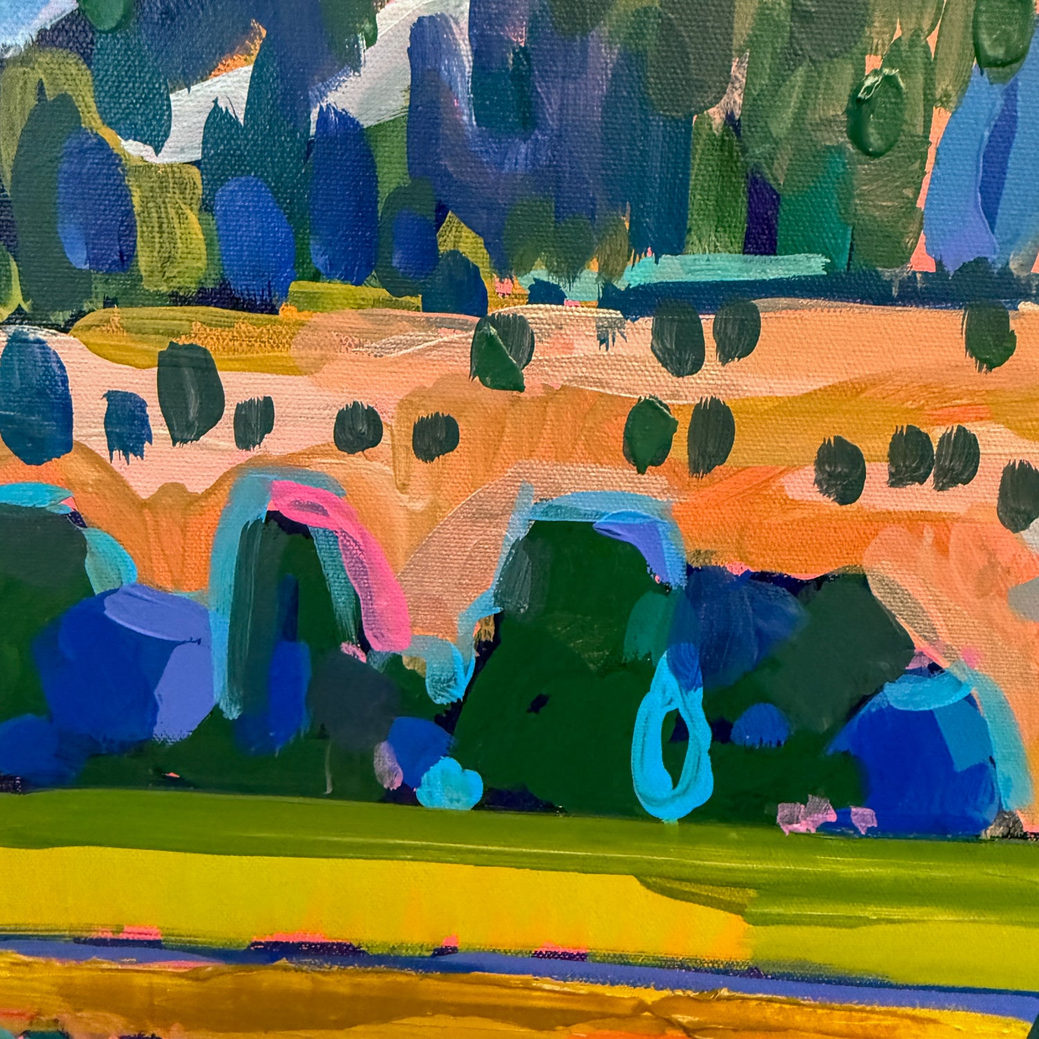 Naramata Rows, 36x48