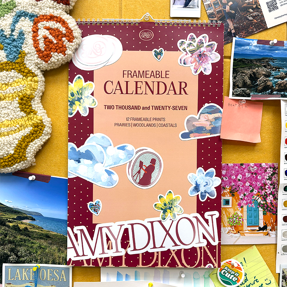 PREORDER: 2027 Frameable Calendar