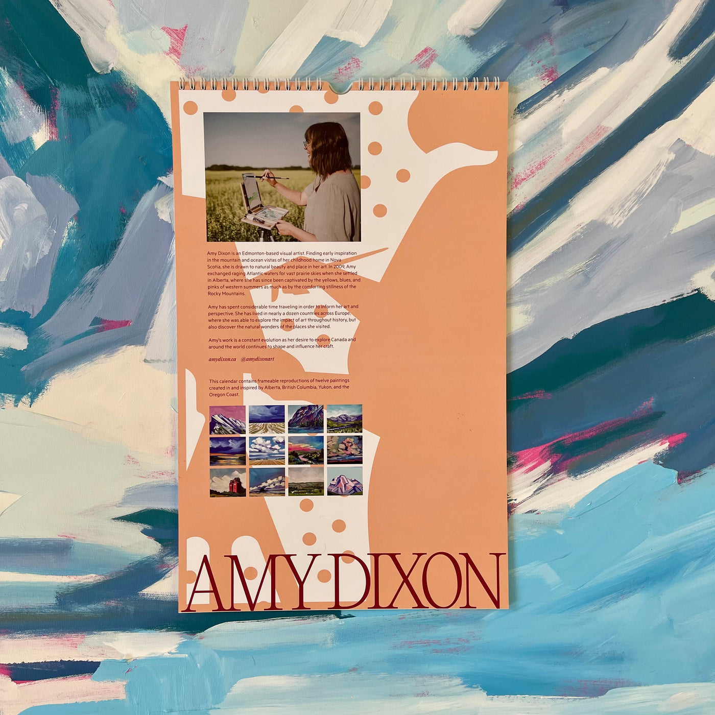 PRESALE 2024 Amy Dixon Art Calendar Gift Pack