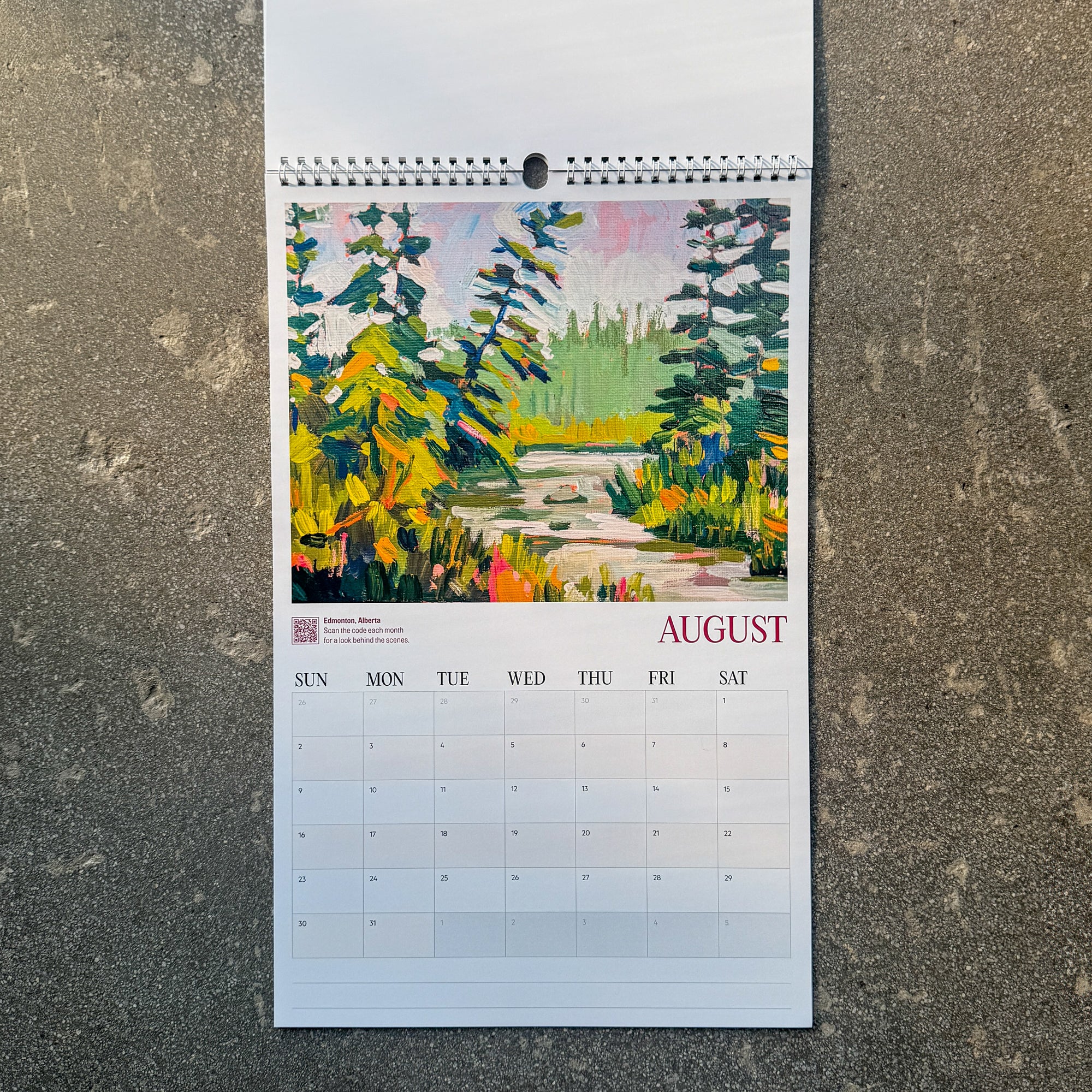 PREORDER: 2026 Frameable Calendar