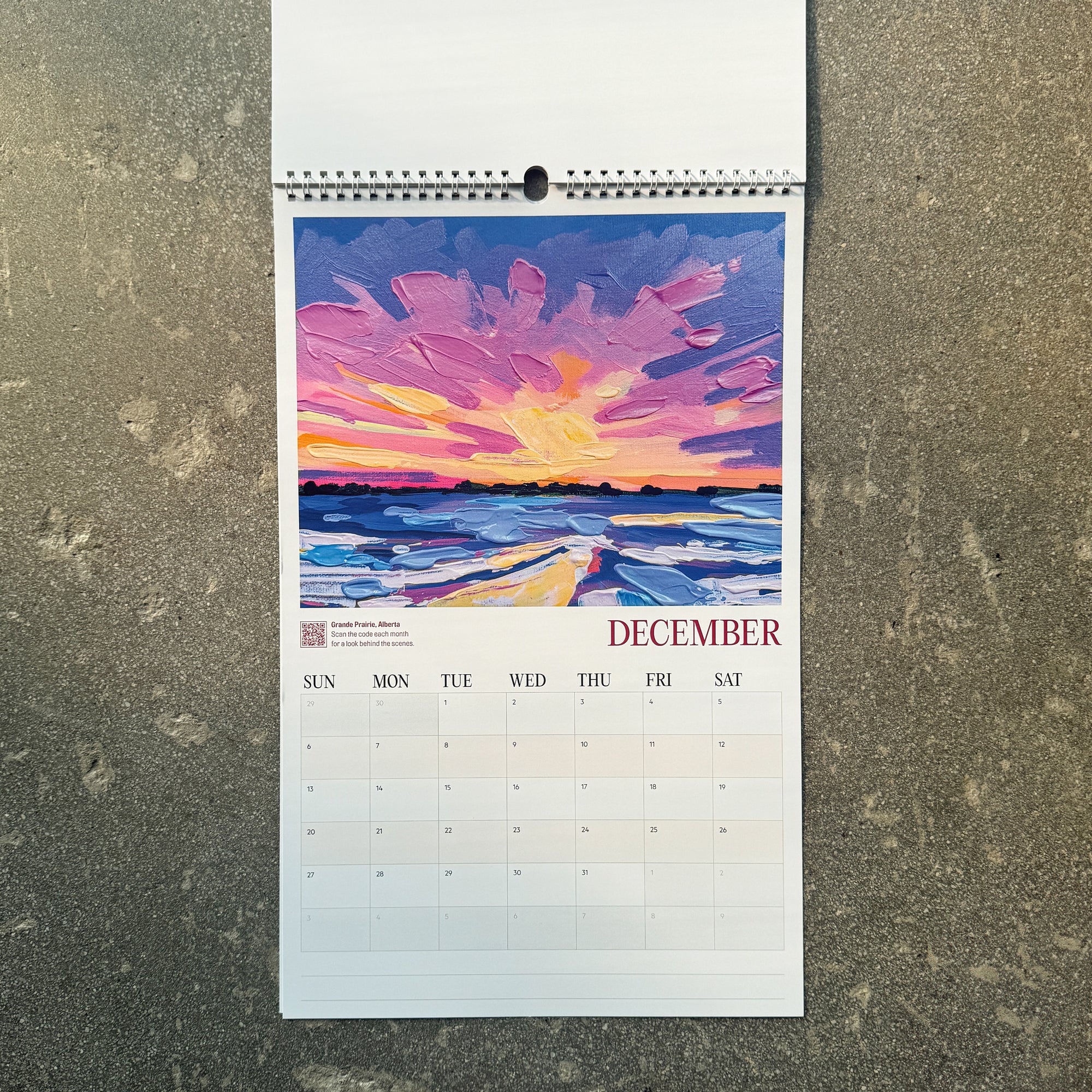 PREORDER: 2026 Frameable Calendar