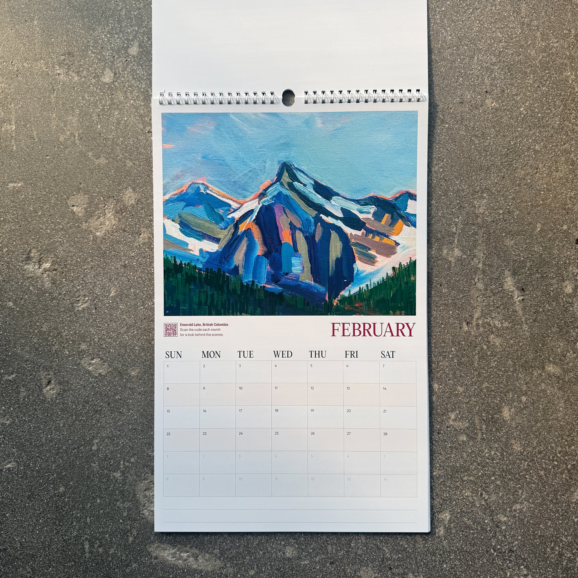 PREORDER: 2026 Frameable Calendar