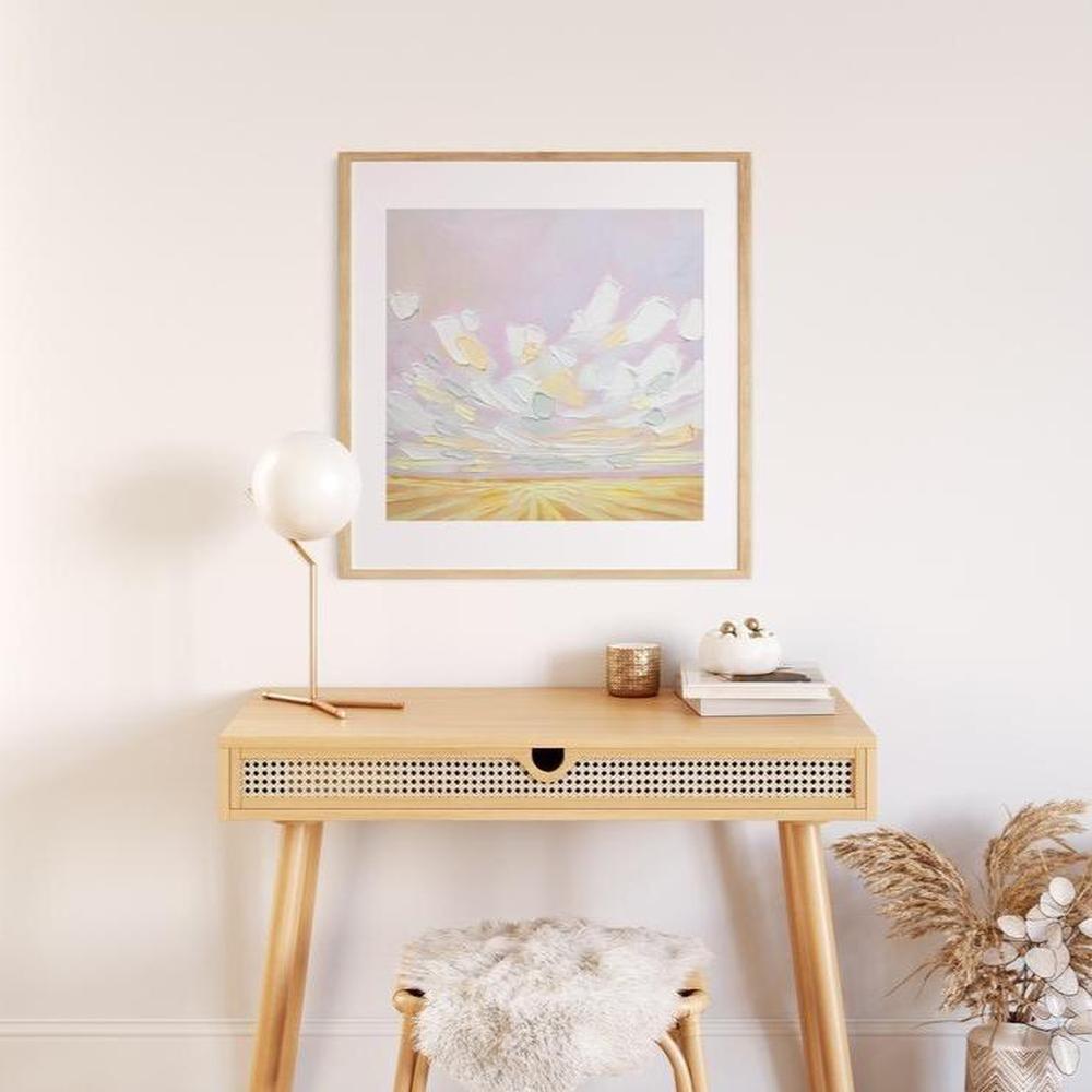 Pink Skies | Print on Canvas | Reproduction of Original-Art Print-Amy Dixon Art + Design