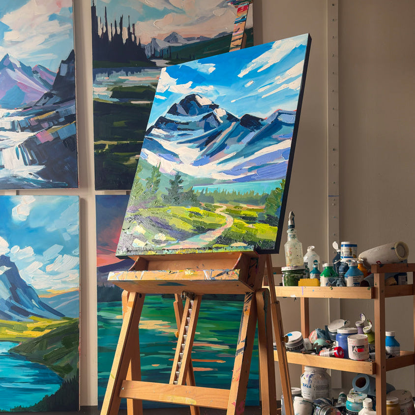 Quiet Arrival, 30x40