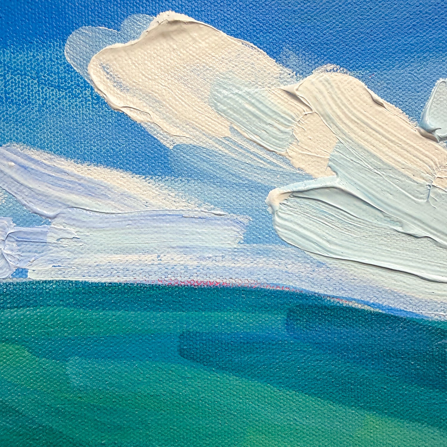 Quilted Valley, 48x36