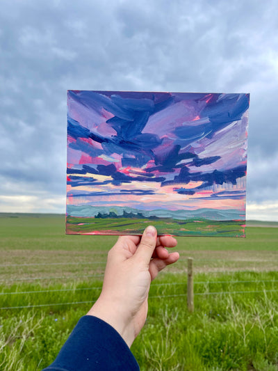 Saskatchewan Prairie I, 8x10