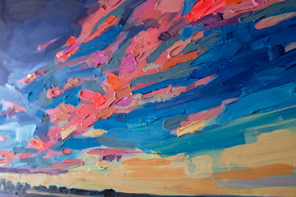Songs of the Sky, 48x36 inches
